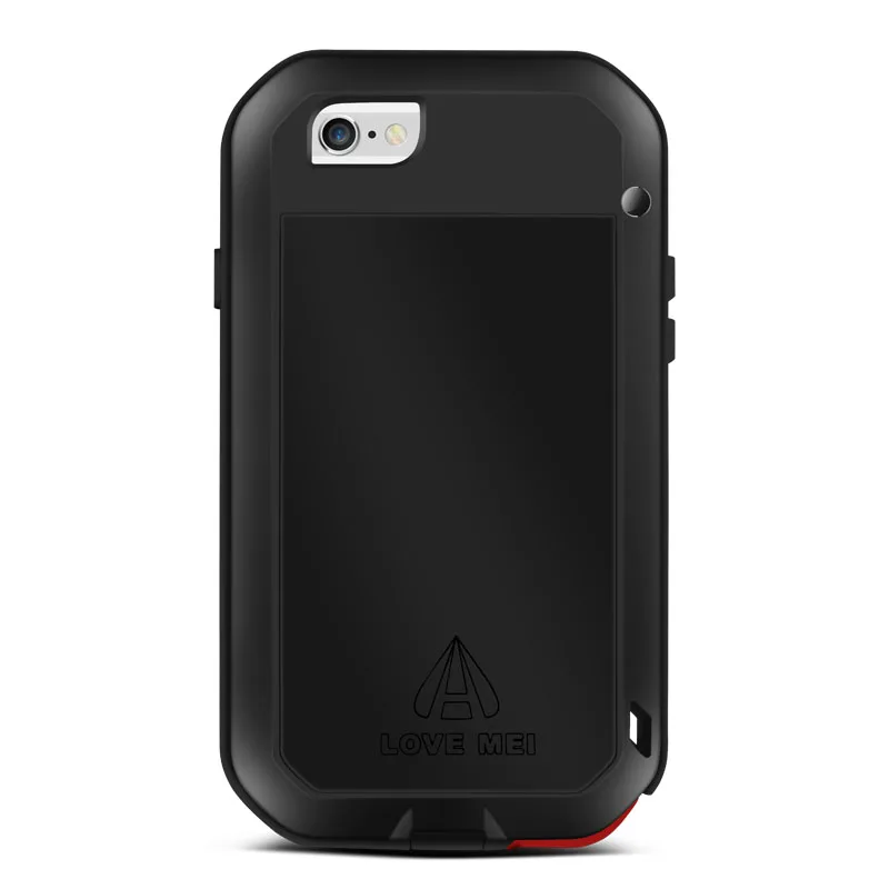 Алюминиевый металлический чехол LOVE MEI для iPhone 6, 6s, 6plus, 6s Plus, защитный противоударный водонепроницаемый чехол для iPhone 6, 6plus, 6s Plus, чехол
