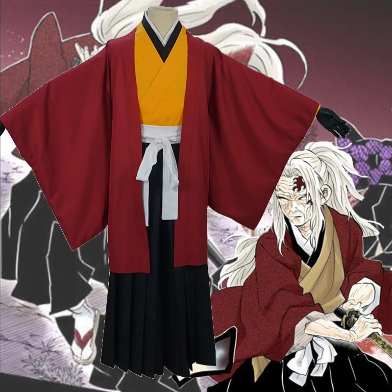 Аниме-комикс, убийца демона, Kimetsu no Yaiba, костюмы для косплея, Keikoku Enichi, костюм для косплея, кимоно Tsugikuni йоричи, одежда