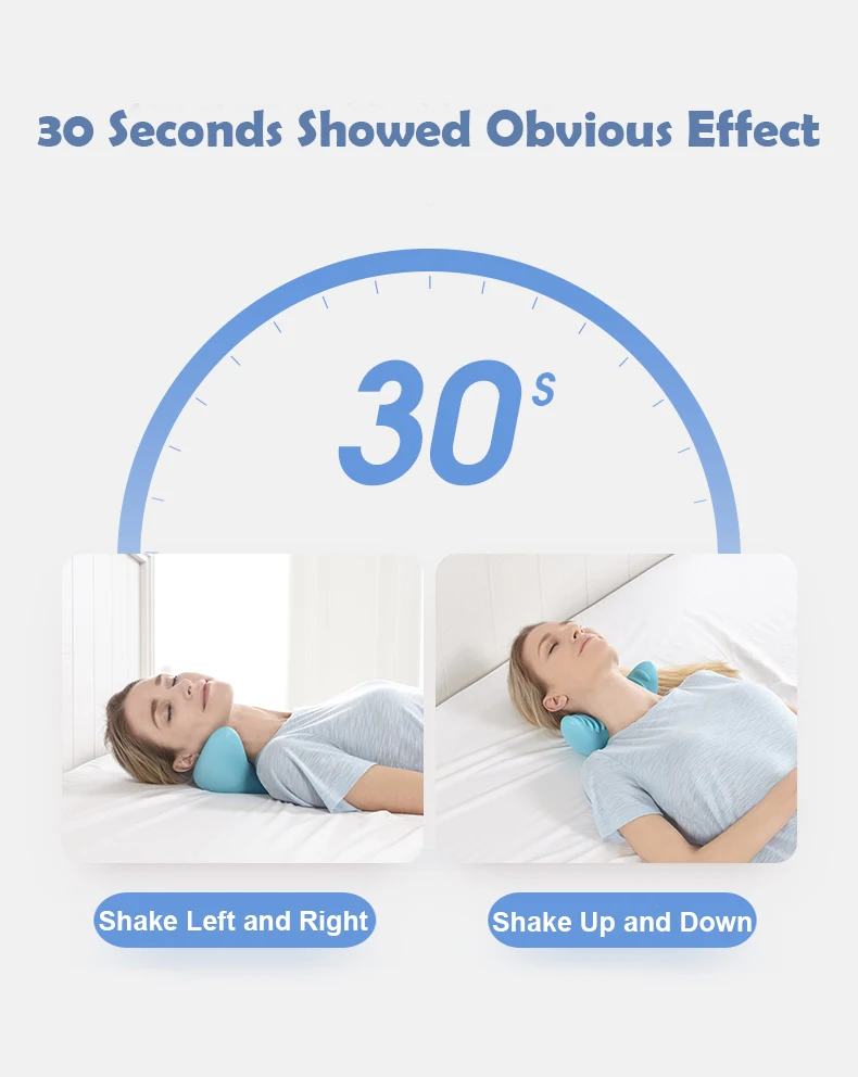PurenLatex New Design Neck Retractor Pillow Memory Foam Orthopedic Pillow Gravity Stretch Cervical Vertebra Massage Spots Pillow-xq (6)