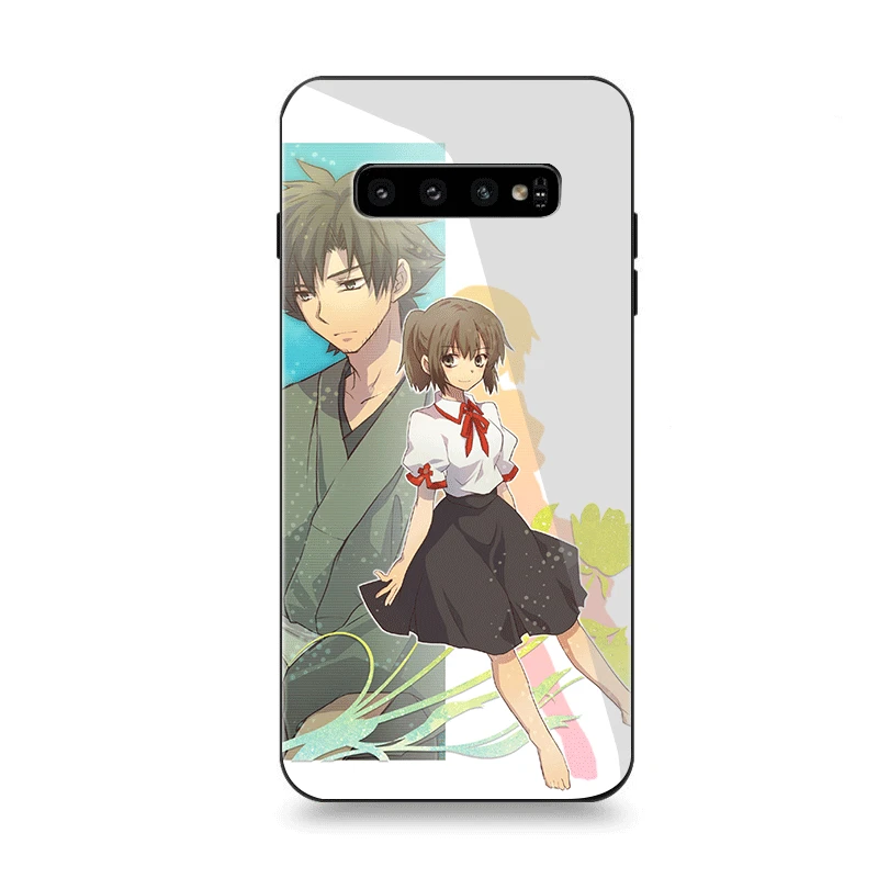 Мобильный чехол для телефона Стекло для samsung A10 A20 A30 A40 A50 A60 A70 S7 край S8 Plus Note 8 9 S10 крышка Таежные ботинки судьба фудзимура - Цвет: G6