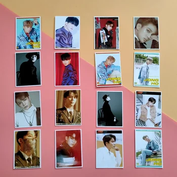

16pcs/set Kpop ATEEZ Photocard Postcard Album Photo Card ATEEZ KPOP Lomo Cards s