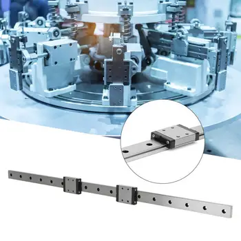 

LMLF18B-500-2R Miniature Linear Guide Rail + 2pcs Sliding Block 500mm x 18mm geleiderail