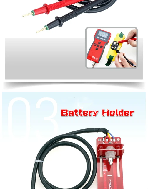 Battery Internal Resistance Tester DIY Lithium Battery High-Precision YR1030  YR1035 Upgrade18650 Battery Testing Combination 2 - Price history & Review, AliExpress Seller - Fossi Tool Store