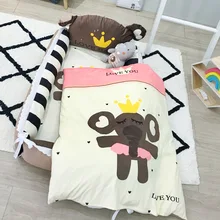 Милая Многофункциональная портативная детская кроватка в форме животного для новорожденных, бионическая матка, кровать для путешествий, детская кроватка с одеялом