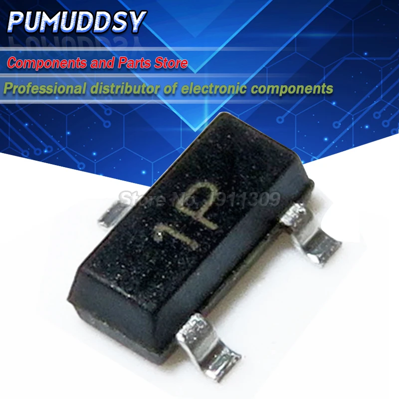 100 шт. транзистор 2N2222 1P MMBT2222A SOT23 SOT-23 SMD новый и IC | Электронные компоненты