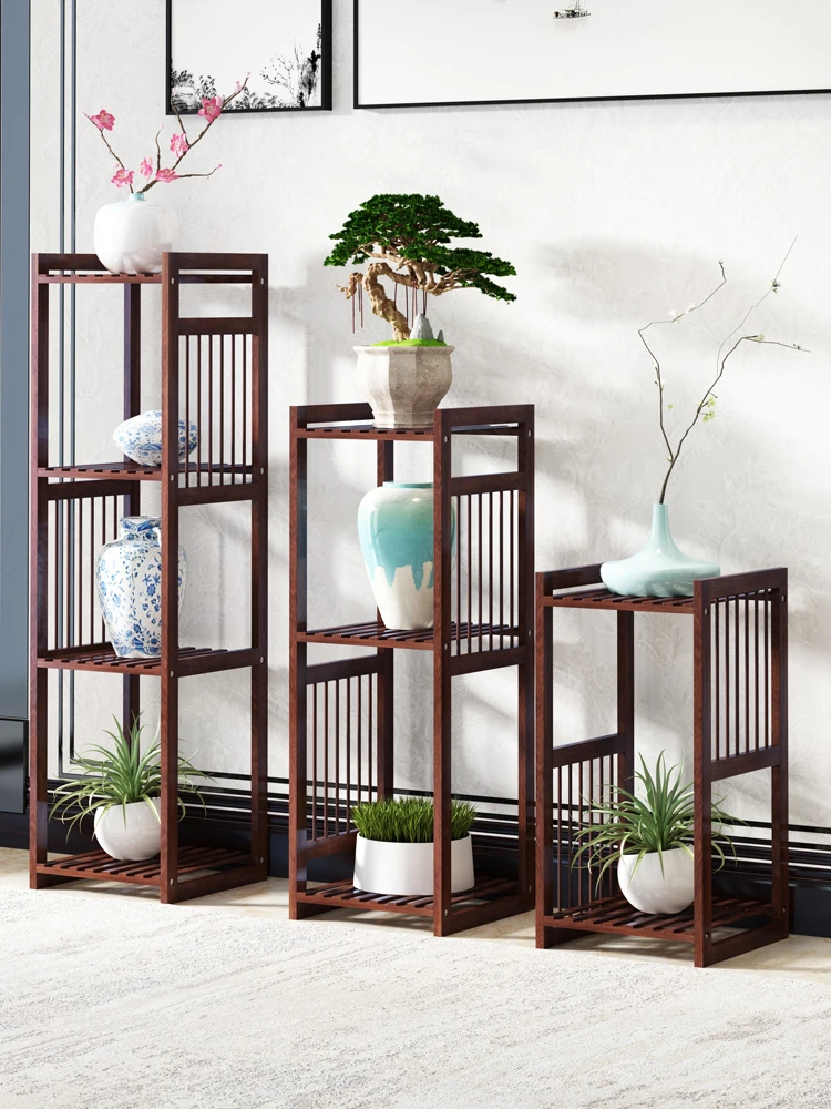 New Style Flower Rack Indoor A Living Room Northern Europe Balcony Shelf Green Luo Pylons Landing Type Meaty Flowerpot Frame