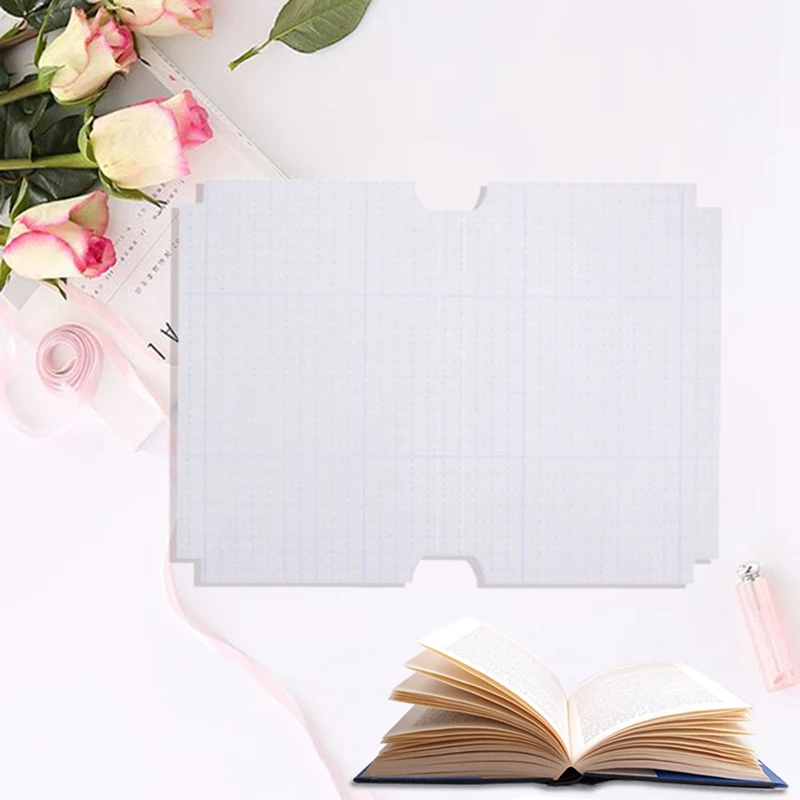 

10sheets/set Transparent Self-adhesive Film Book Cover Slipcase Safety Waterproof Material For School Students