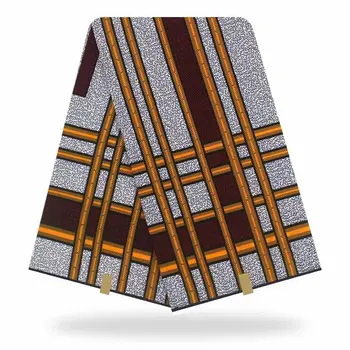 

Ankara Africa prints batik fabric real wax tissu patchwork African sewing loincloth fashion patterned for mask dress polyester