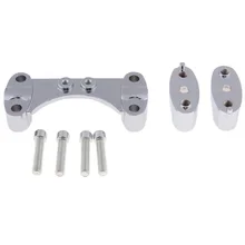 CNC мотоцикл руль " Жир Бар крепежные хомуты адаптеры кронштейна крепления