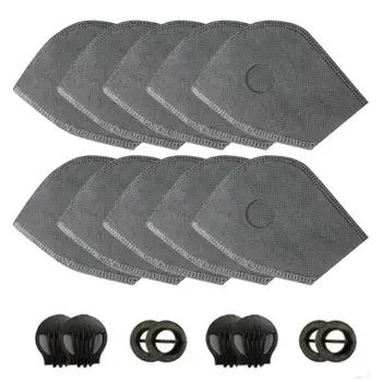 

Anti-dust Anti-haze Face Mouth Mask Replacement Filters Protective Valve Active Carbon Filter