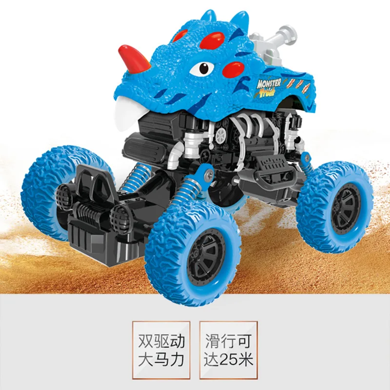 

CHILDREN'S Toy Pull Back Car Model Big Foot Climbing Car Boy Car Model Spring off-Road Sports Car Boy