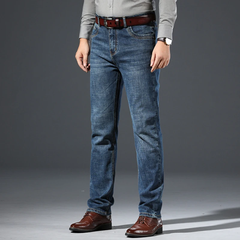 mens straight stretch jeans