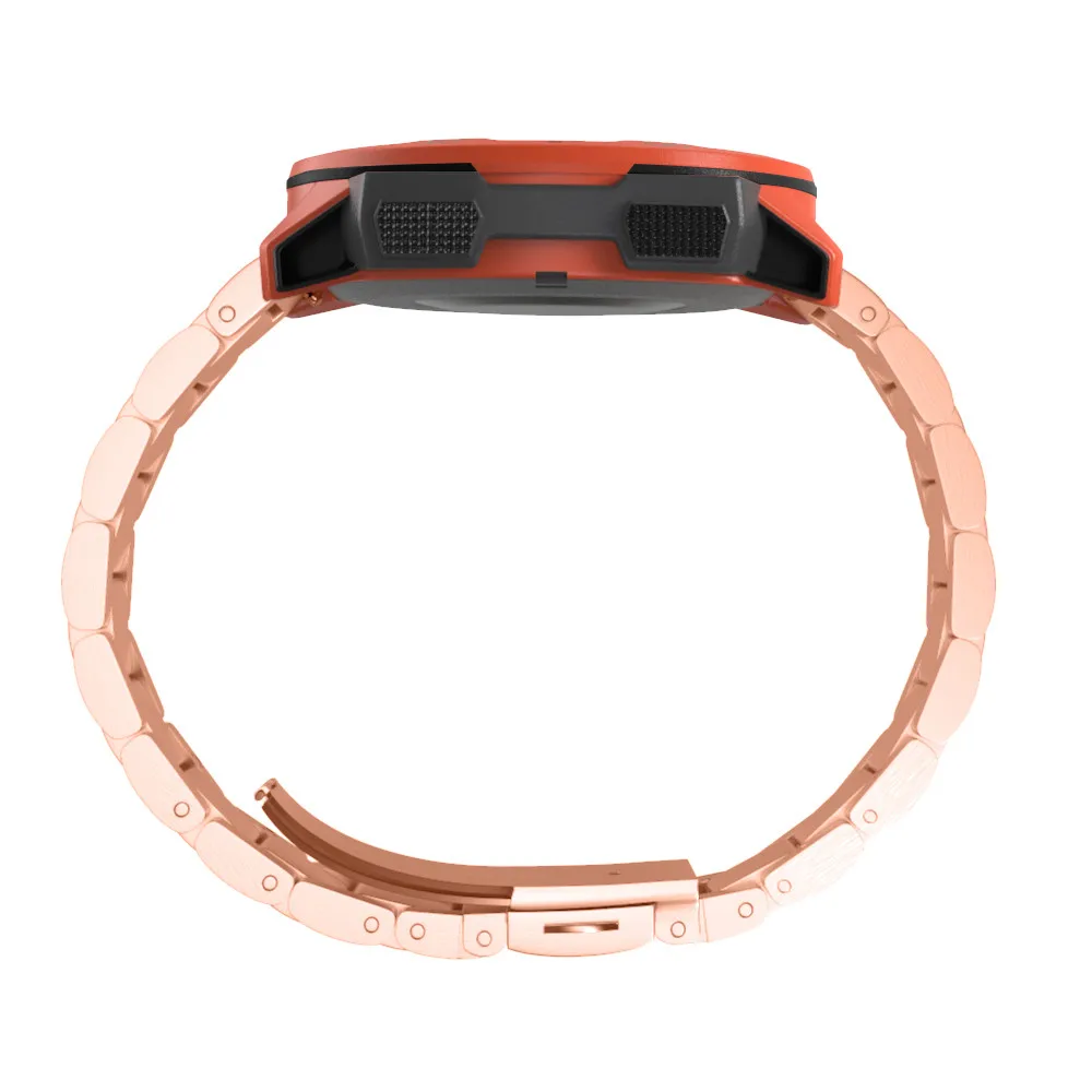 Для Garmin Instinct из нержавеющей стали сменные часы ремешок умные наручные часы браслет долговечные аксессуары#810