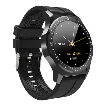 

2020 Smart Watch Temperature Real Time Fever Alarm Heart Rate Monitor Touch Screen IP67 Sports Tracker Fitness Band Watch-TW6