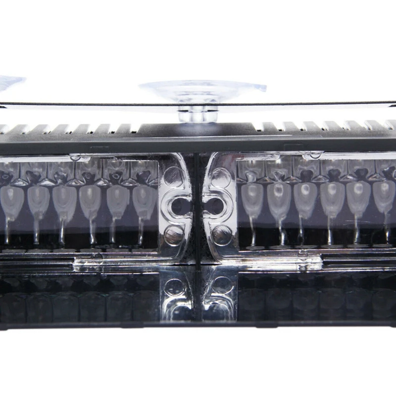 12V 16LED высокой интенсивности Автомобильный Стробоскоп проблесковый маячок Предупреждение светильник универсальный аварийный светильник для межкомнатных дверей крыши/приборной панели/лобовое стекло с Suct