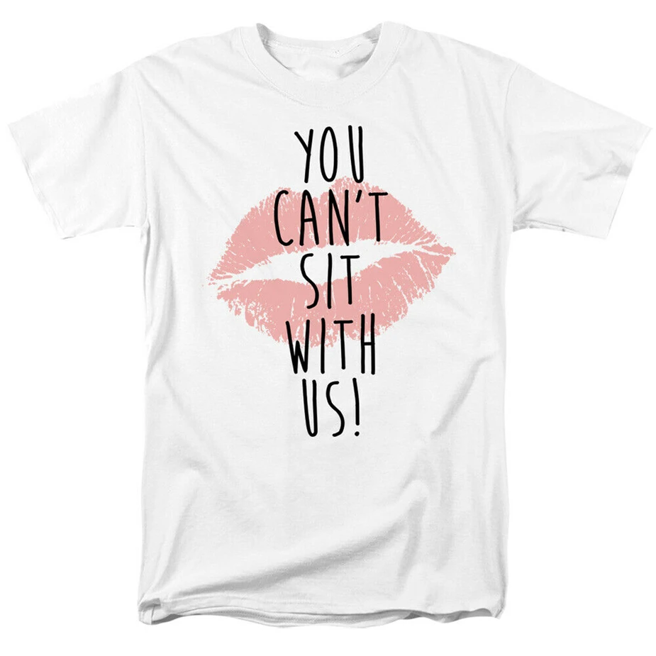 Mean Girls You Cant Sit With Us лицензионный для взрослых Футболка Бесплатная стильная