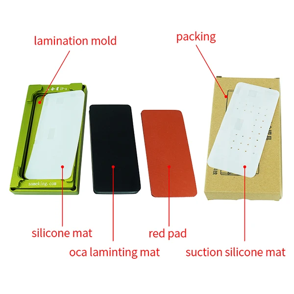 For iPhone XS Max Точность OCA/стекло/lcd определение местоположения и форма для ламинирования для iPhone X/XS Max lcd ремонт универсальный для YML ламинатор - Цвет: For iPhone XS Max