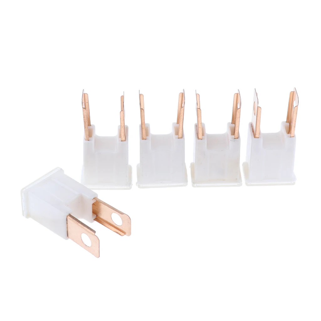 10 штук(коричневый) 32V 120A Amp FLK-M Мужской PAL медленный предохранители для автомобилей