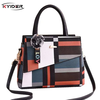 

KYIDER Women Bag Purse Messenger Shoulder Bag High Quality Ladies Feminina Luxury Pouch Women Handbags Famous Top-Handle Brands