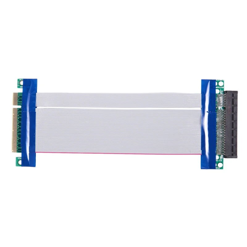 PCI-E Express 8X Riser Card расширитель расширение гибкий шнур ленточный кабель V