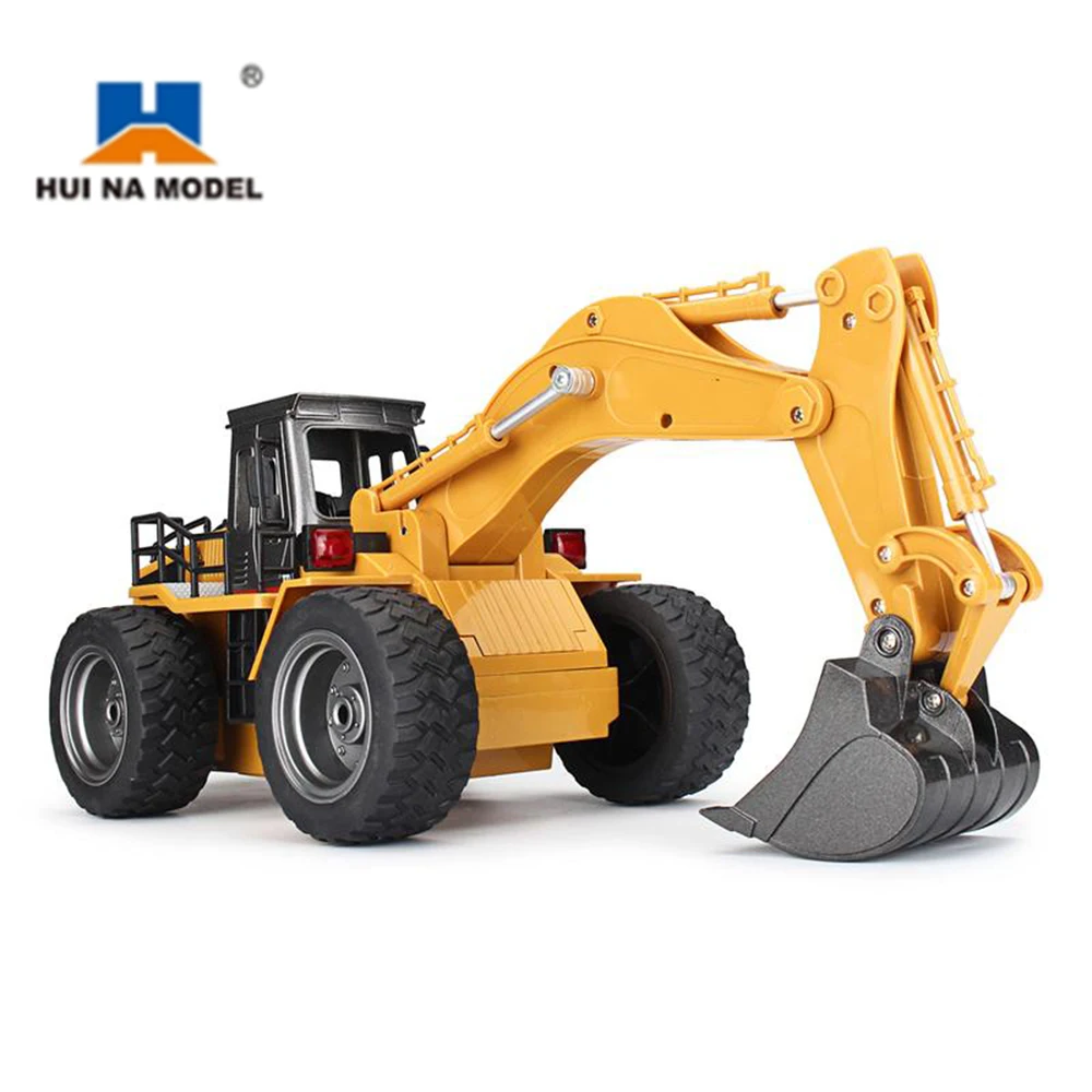 Huina 1530 1:18 RC 6CH Metal Excavator Remote Control Alloy