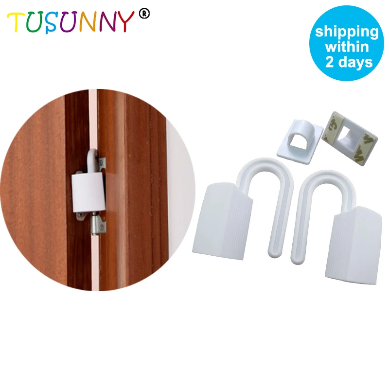 TUSUNNY 2 шт/lPortable дети и домашние животные безопасность Дверь Защита Пробка Детская