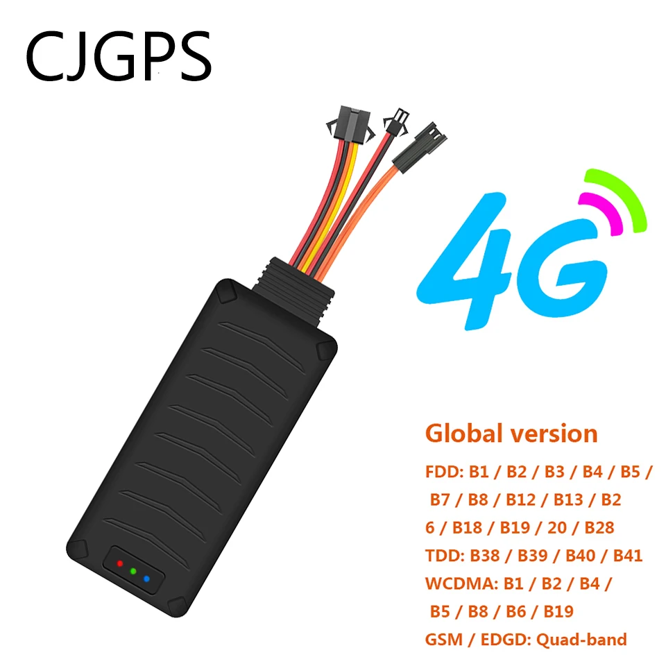 Глобальная версия GPS трекер для автомобиля 4G LTE голосовой монитор SOS защита от