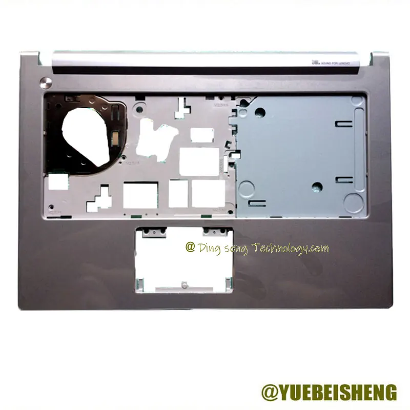 

YUEBEISHENG New for Lenovo IdeaPad Z410 palmrest upper cover keyboard bezel Silver,AP0T1000800 AP0T1000300