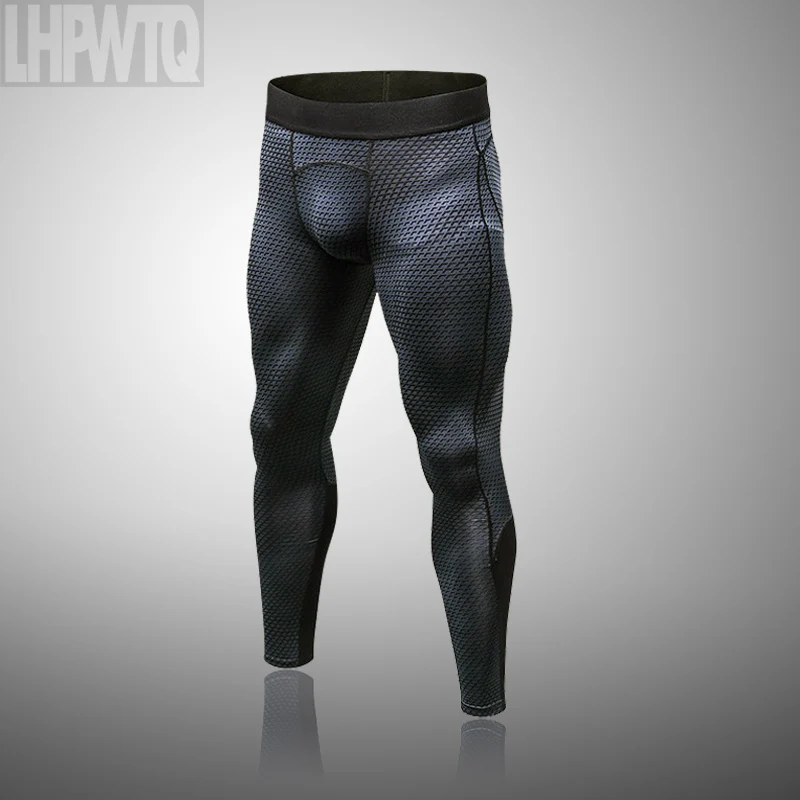 Sports Leggings Compression Pants Mens Fitness Running Tights Men's Gym Jogging Yoga Trousers Quick Dry Skinny