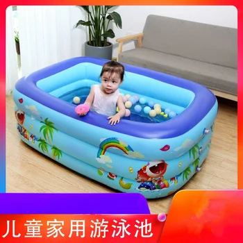 

Inflatable swimming pool baby swimming bucket children swimming pool thickening wear resistant children large outdoor home