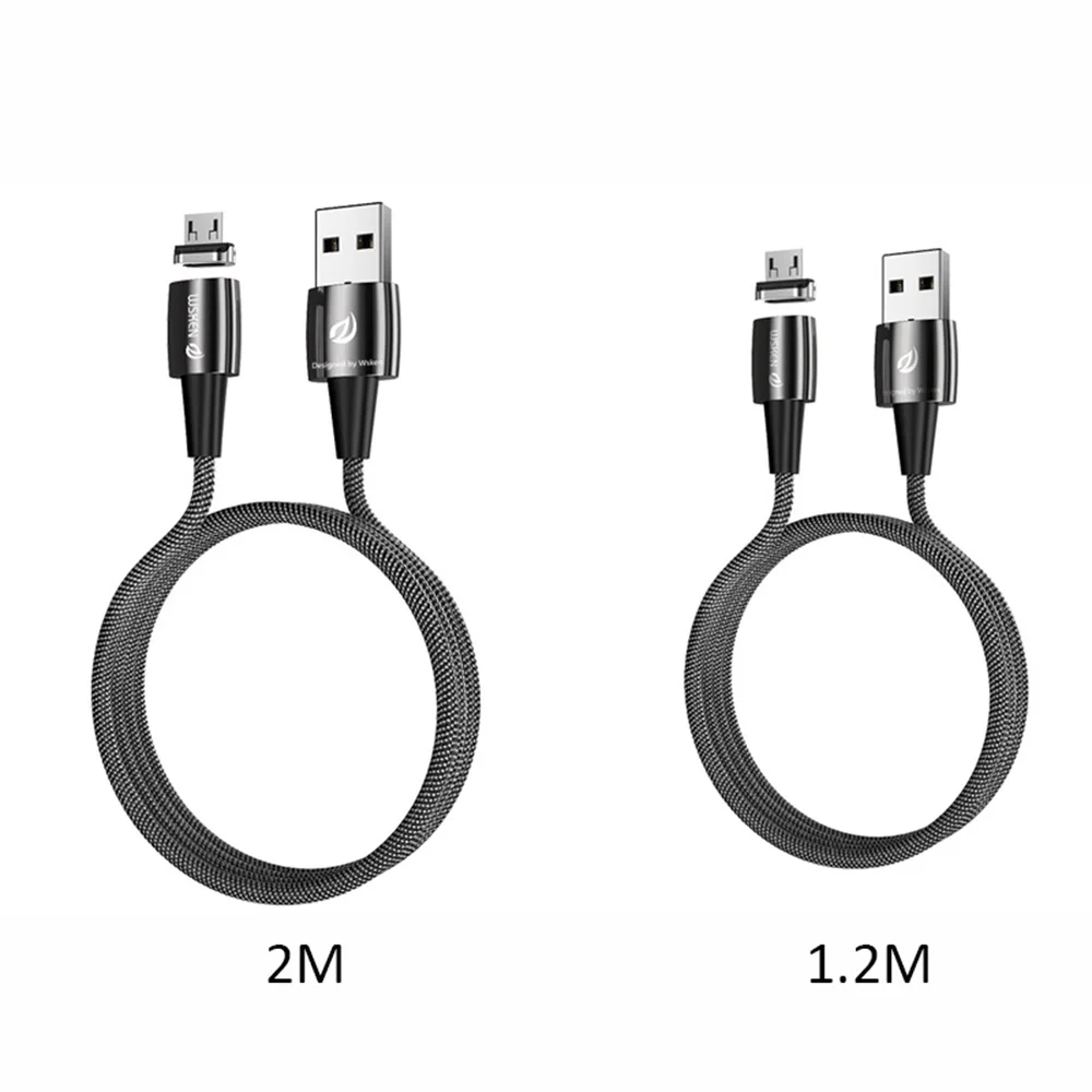Xiaomi WSKEN X1 Pro Магнитный USB кабель для быстрой зарядки Micro USB кабель для зарядки и передачи данных кабель USB для мобильного телефона