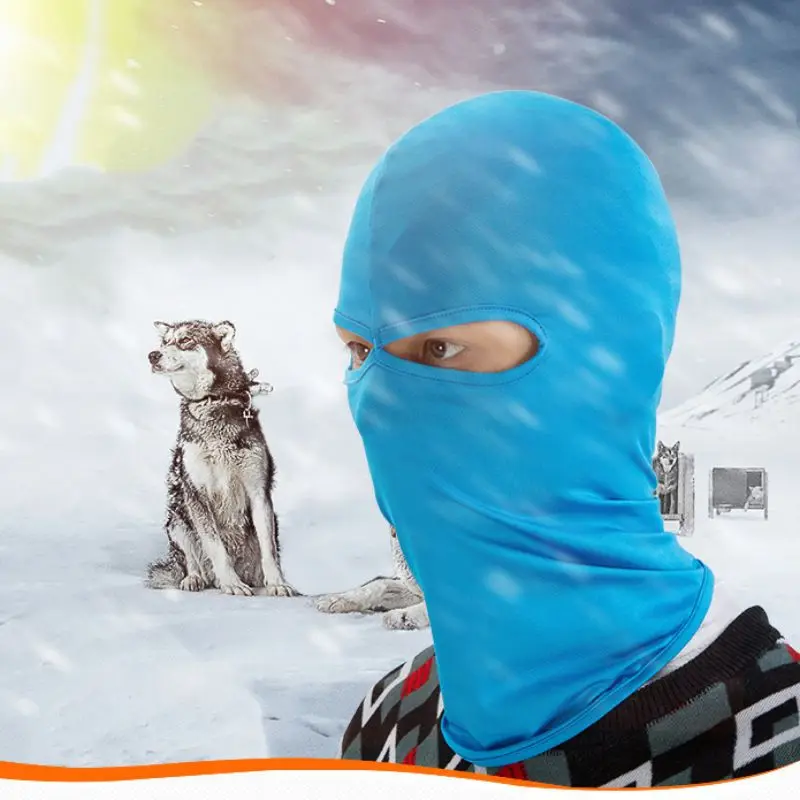 

Outdoor Cycling Full Face Mask Bicycle Ski Bike Ride Snowboard Sport Headgear Helmet Liner Tactical Paintball Hat Cap Yq