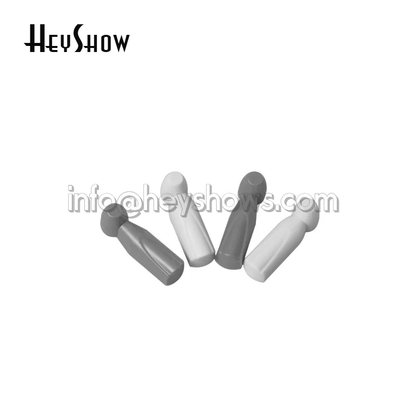 100 Pcs AM 58KHZ EAS 보안 도난 방지 하드 태그 슈퍼마켓 의류 가방 모자 용 자기 사운드 감지 45x12mm