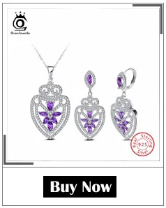 ORSA JEWELS Настоящее серебро 925, Женские Ювелирные наборы из стерлингового серебра AAA кубический циркон, трендовая форма замка, юбилейное ожерелье, серьги, набор SS05