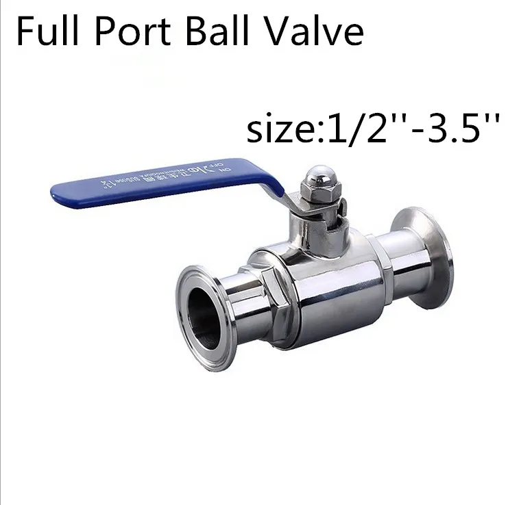 Шаровой кран из нержавеющей стали для домашнего пивоварения 304 дюйма 1/2 1 дюйм 1-3/4