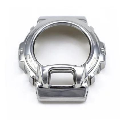 Sliver Bezel 316 Ремешки для наручных часов из нержавеющей стали и ободок для DW6900 чехол для наручных часов с ободком аксессуары для наручных часов 5 цветов - Цвет ремешка: Sliver Bezel