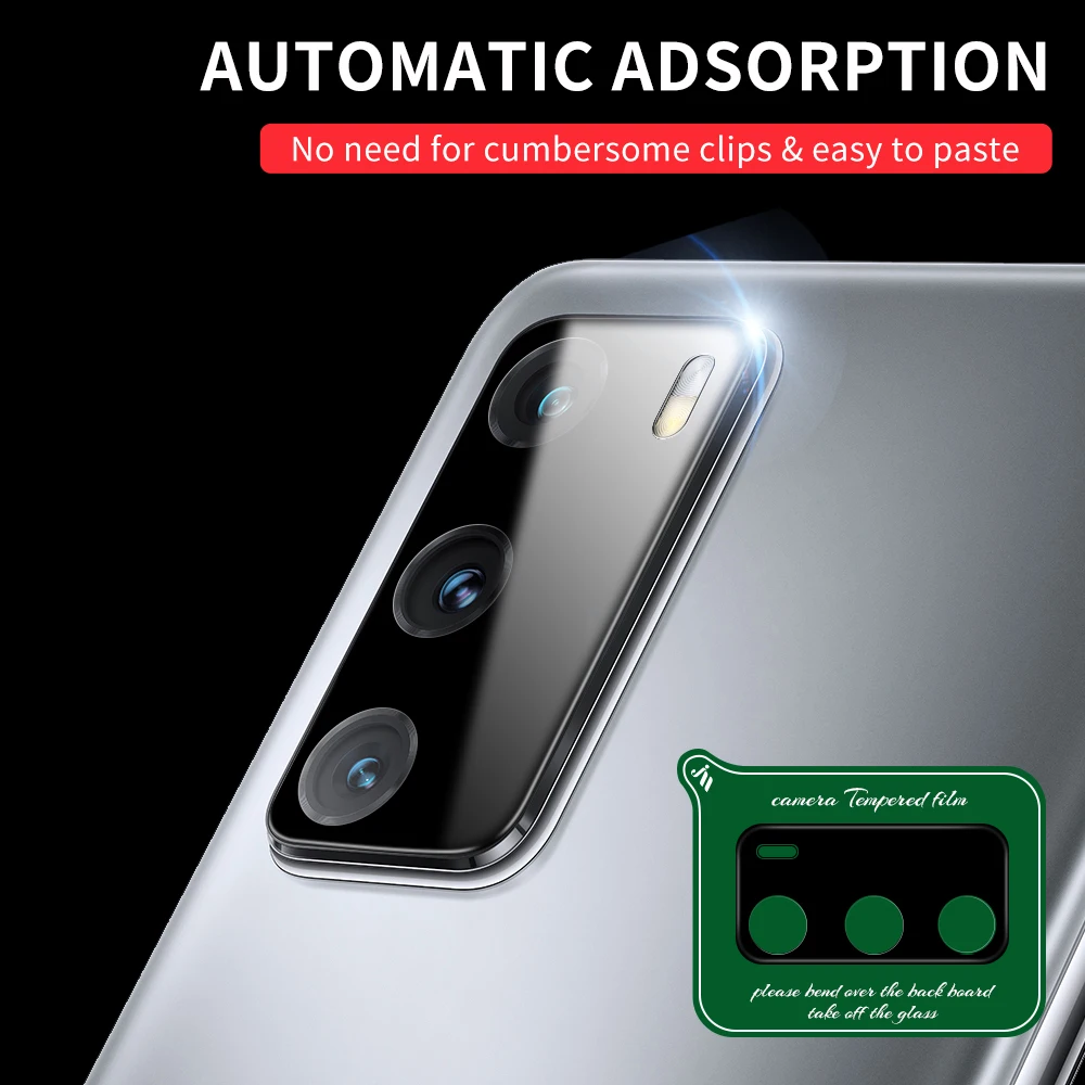 Защита камеры черное стекло для Huawei V30 Pro полнотонкое закаленное объектива P40 +