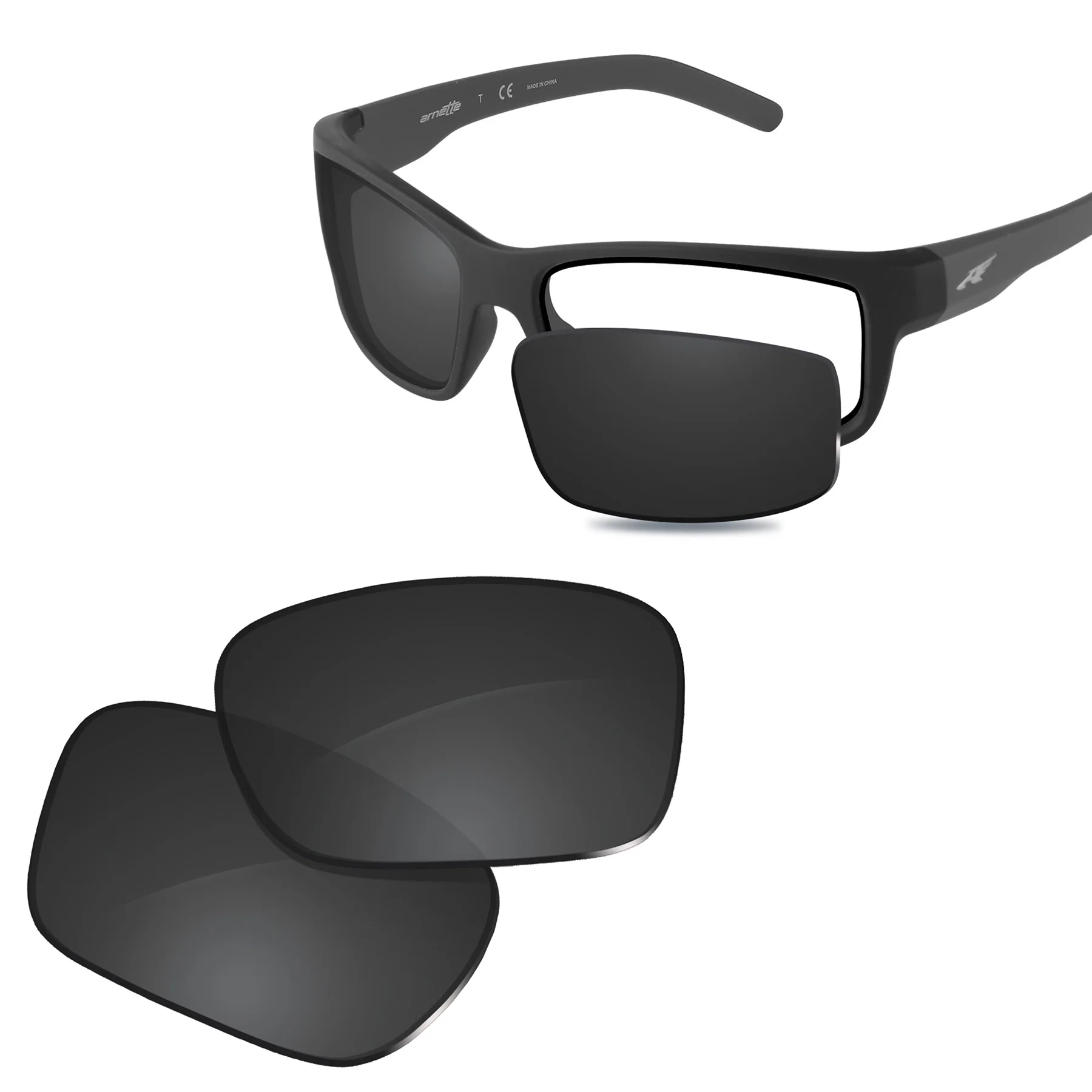 REVANT Lenti di Ricambio compatible con Ray-Ban Justin RB4165 54mm, Polarizzate, Blue Ghiaccio MirrorShield