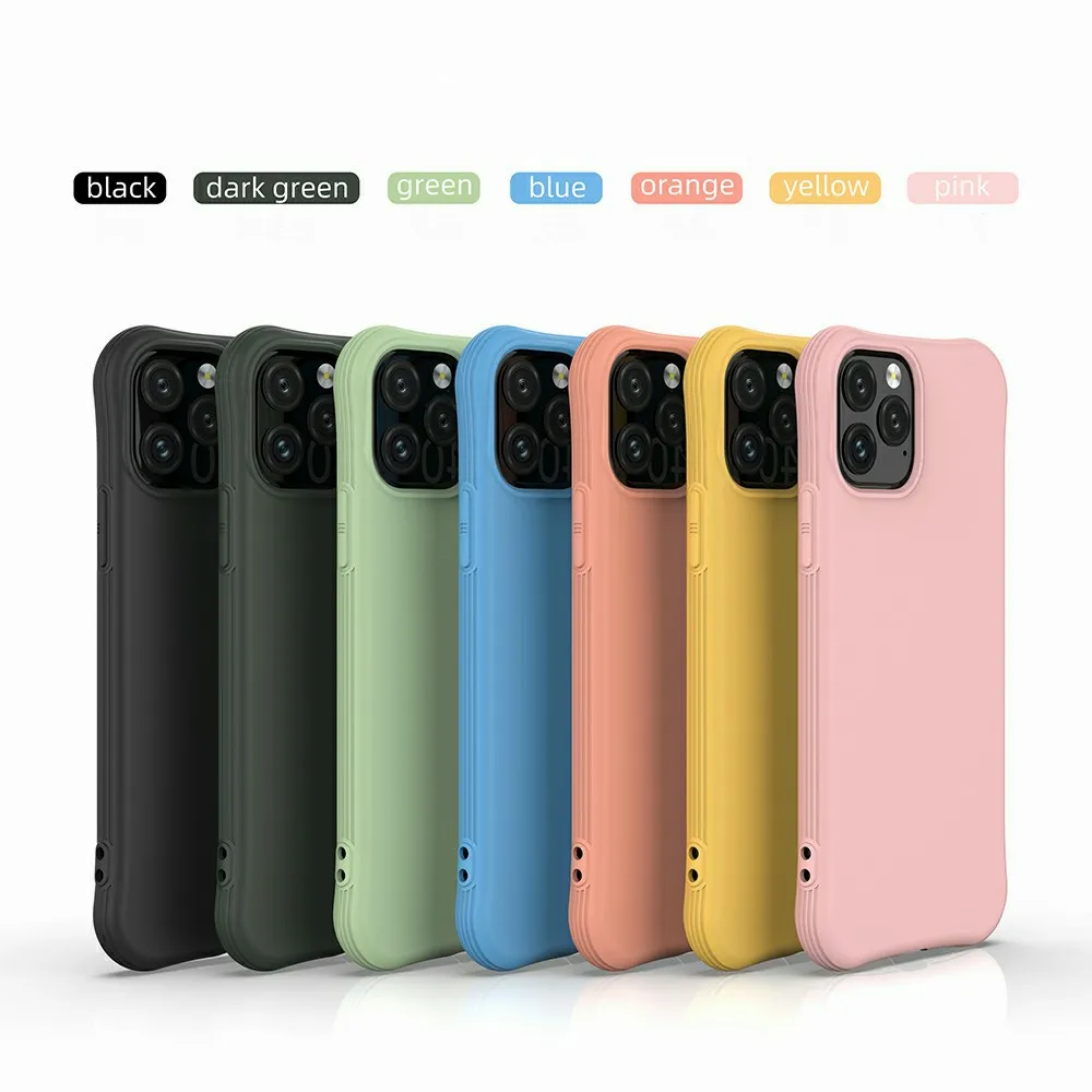 Силиконовый чехол ярких цветов для IPhone 6S 8 7 Plus 11 Pro Max XS MAX X XR индивидуальный