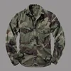 Men Ourdoor Camouflage Military Tactical Shirts Breathable Wear-Resistant Cotton Cargo Shirt Climbing Training Hunting Army Tops ► Photo 1/6