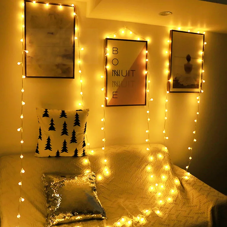New Style LED Sphere Colorful Lights Holiday Christmas Lights Stars Decorative Lights Colorful Lights