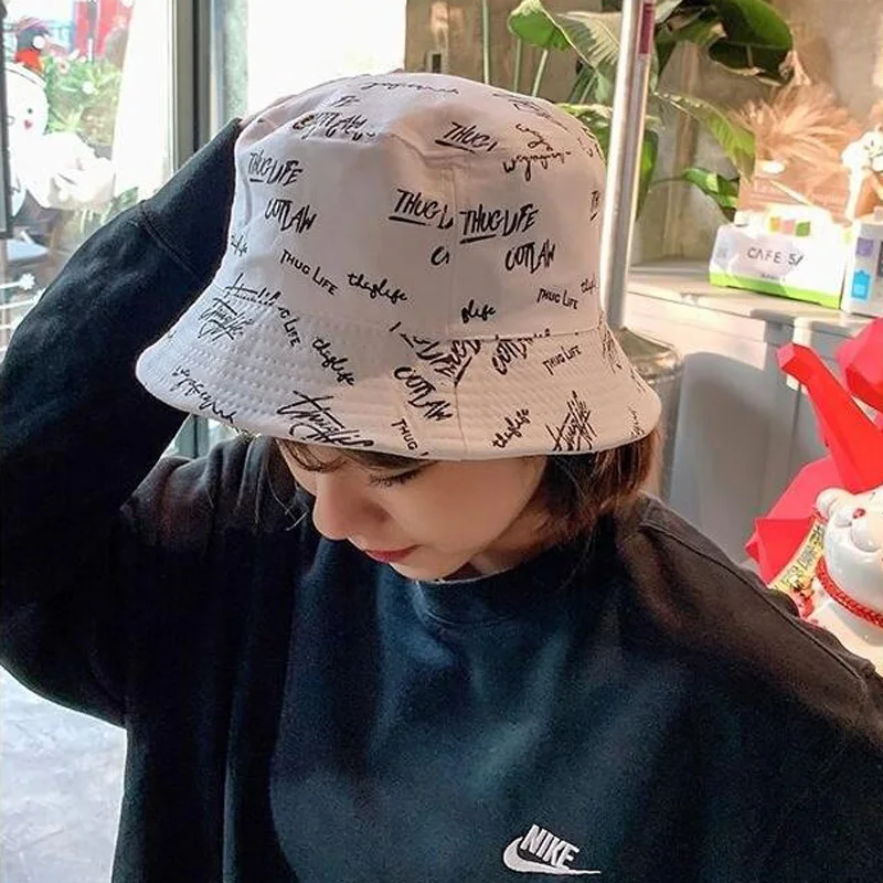 Fisherman Hat Double-sided Wear for Boys/Girls Bob Femme Summer Bucket Hats Women Men's Panama Hat