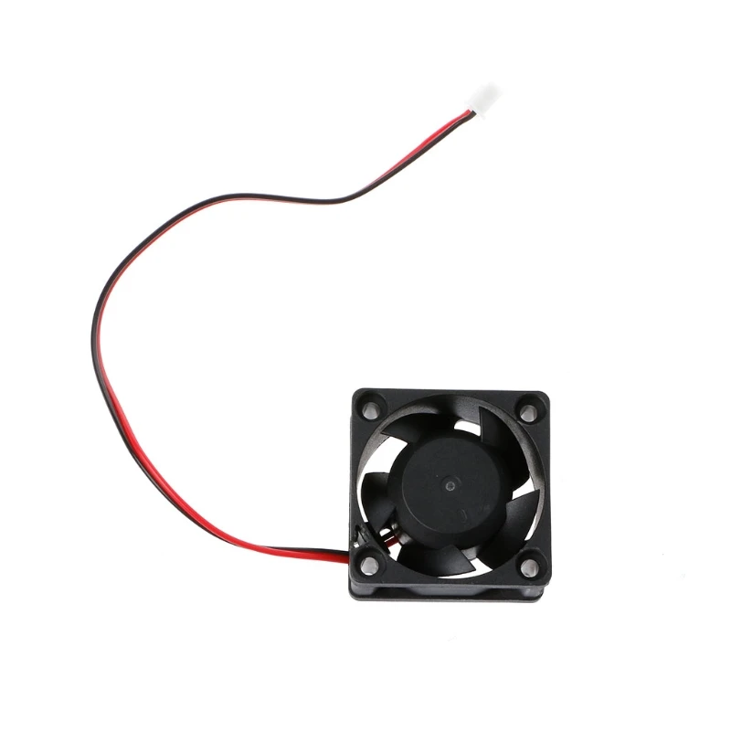 40mmx40mmx20mm DC 12V 2-Pin 5 Blade PC Computer Cooler Brushless Mini Cooling Fan 4020