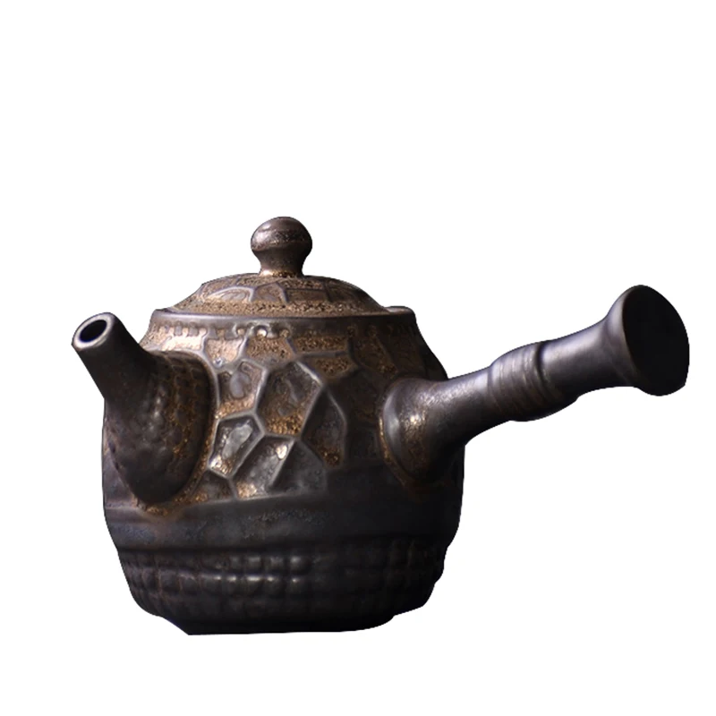 LUWU Япония керамические чайники kyusu винтажные китайские кунг-фу чайная кружка, сосуды для питья 200 мл
