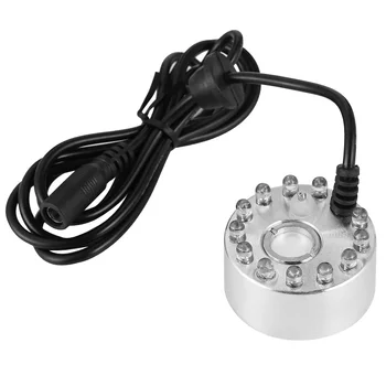 

24V Ultrasonic Electronic Micro Submersible Water Pump Waterproof Fogger Atomizer Air Humidifier With Variable Color Light