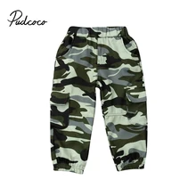 Лидер продаж для новорожденных брюки камуфляжной расцветки, детская одежда для мальчиков повседневные штаны Для мальчиков ясельного возраста армейские теплые штаны для малышей в стиле милитари Штаны-спортивки для маленьких мальчиков