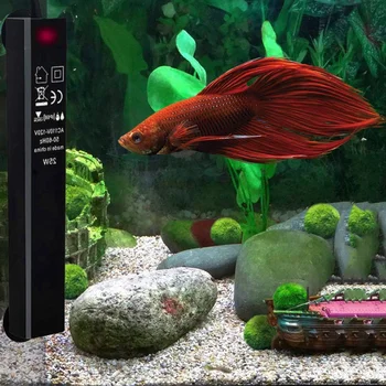 

New Betta Fish Tank Heater 25W Mini Aquarium Heaters Energy-Efficient Water Warmer Temperature Controller Smart Thermostat US Pl
