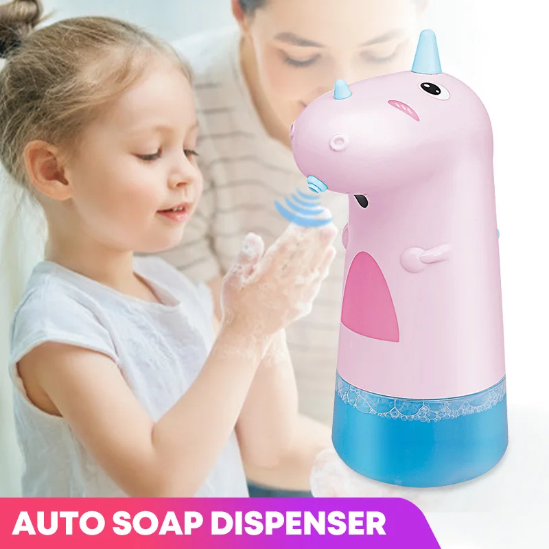 Dispensador de jabón de manos para el hogar, dispensador automático de espuma de inducción, No necesita presionar productos de higiene para niños, cuidado de la salud