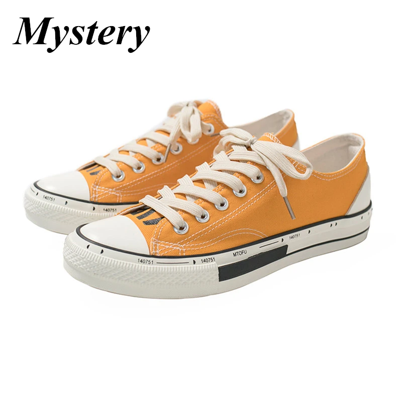 

Yellow Casual Shoes Men Cotton Canvas Shoes Lace-Up Men Walking Shoes New Plimsolls Male Footwear Summer Breathable Sneakers Men
