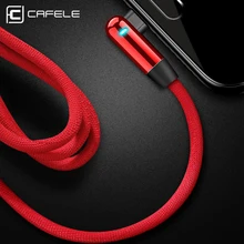 CAFELE 120 см светодиодный светильник type c USB кабель для зарядки samsung huawei xiaomi LG htc кабели для быстрой зарядки и синхронизации данных Поддержка type c